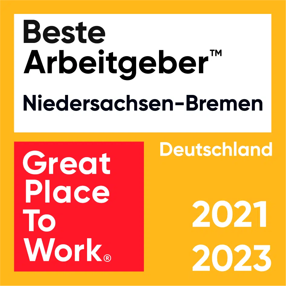 Caspar & Dase Auszeichnung als Beste Arbeitgeber Niedersachsen und Bremen